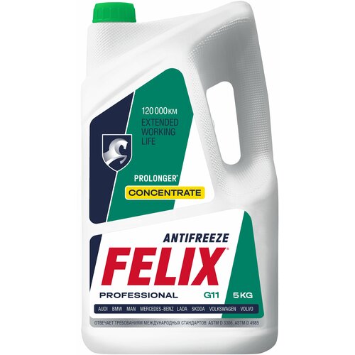 Felix охлаждающая жидкость felix prolonger конц 5l, 430206038 430206038