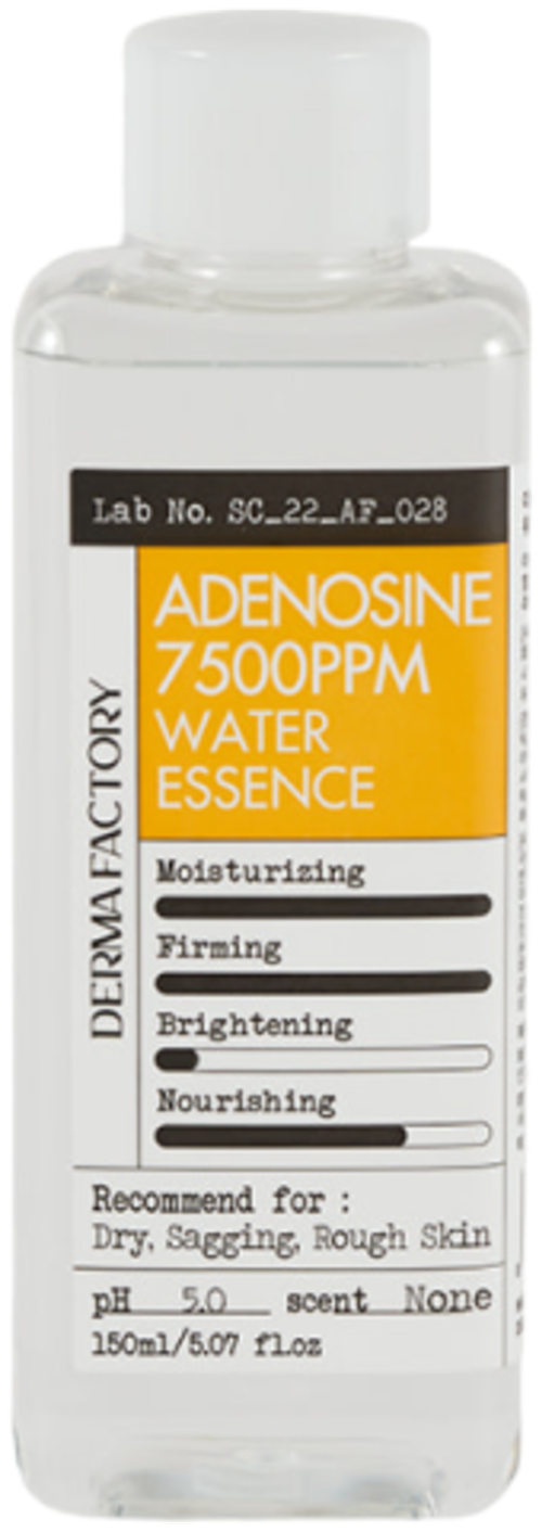 Эссенция-тонер DERMA FACTORY с аденозином, 150 мл.