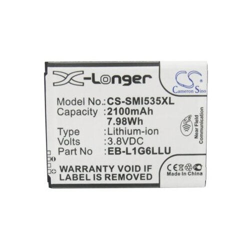 фото Аккумулятор cs-smi535xl для samsung galaxy s3 i9300 3.8v / 2100mah / 7.98wh cameron sino