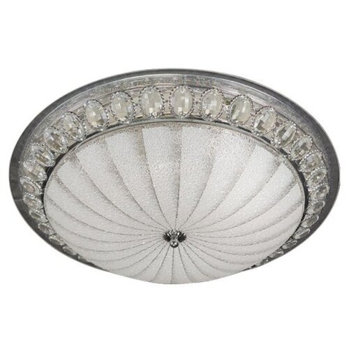 Estares Светильник Накл Светодиодн. On/Off Casablanca Chrome 72W(6120Lm) 2K-4K-6K Круг 515X93 Матов Стекл Б/Пульт (арт. 717796)