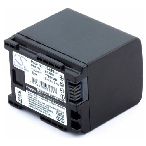 фото Аккумулятор для фото-видеокамер canon legria hf g10, hf g25, hf g30, hf m306, m31, m32 cameron sino