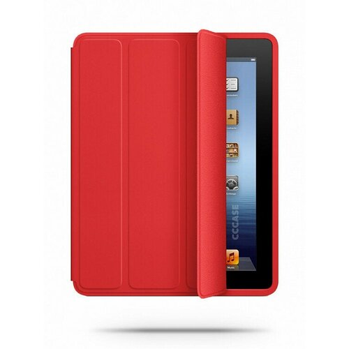 Чехол-книжка для iPad 2 / iPad 3 / iPad 4 Smart Сase, красный чехол книжка для ipad 2 ipad 3 ipad 4 smart сase пудровый