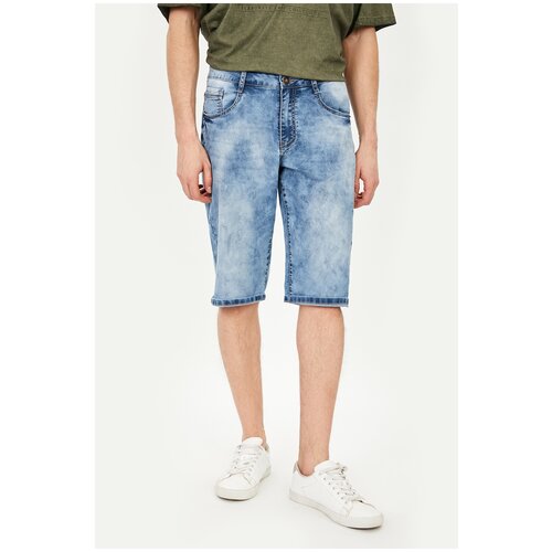 фото Шорты baon джинсовые b821015, размер 33, blue denim