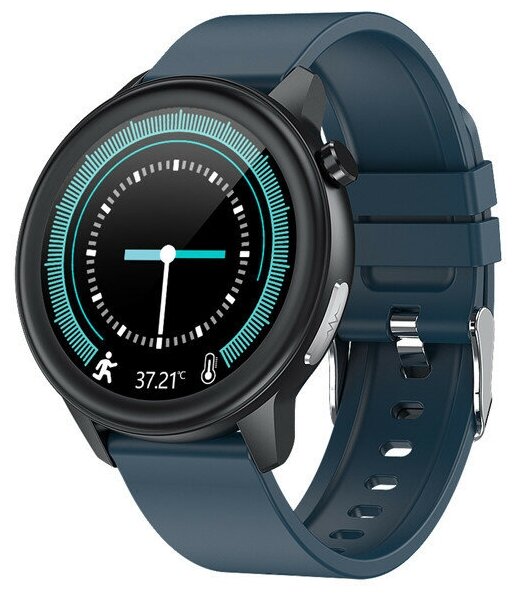Умные часы XRide E80 (silicone), синий