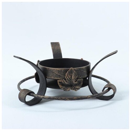 фото Подставка под садж "классика" виноградный лист, диаметр кольца 22,5 см 4933270 сима-ленд