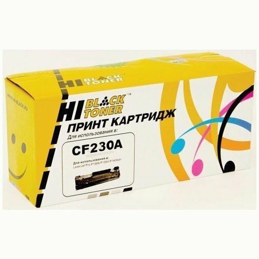 Картридж HP LJ Pro M203, MFP M227 (Hi-Black) CF230A, 1.6K (с чипом)