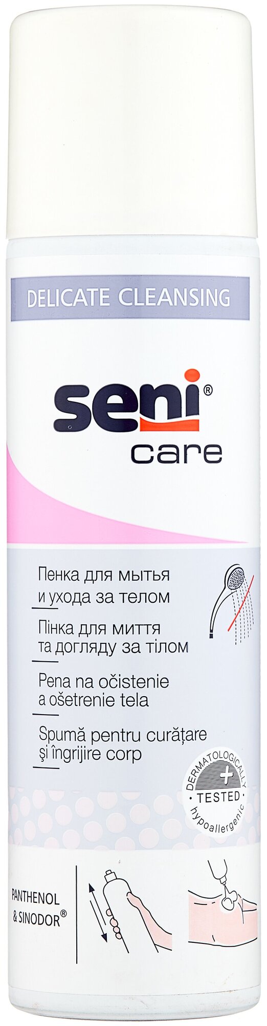 Пенка Seni Care для мытья и ухода за телом (SE-231-P250-12R) 250 мл