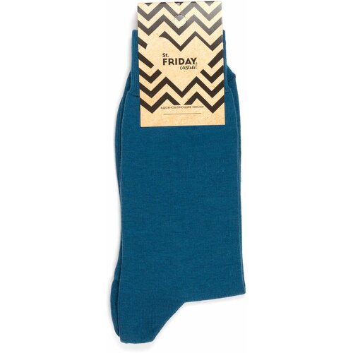 Носки St. Friday размер 34-37, синий носки st friday размер 34 37 синий черный коричневый