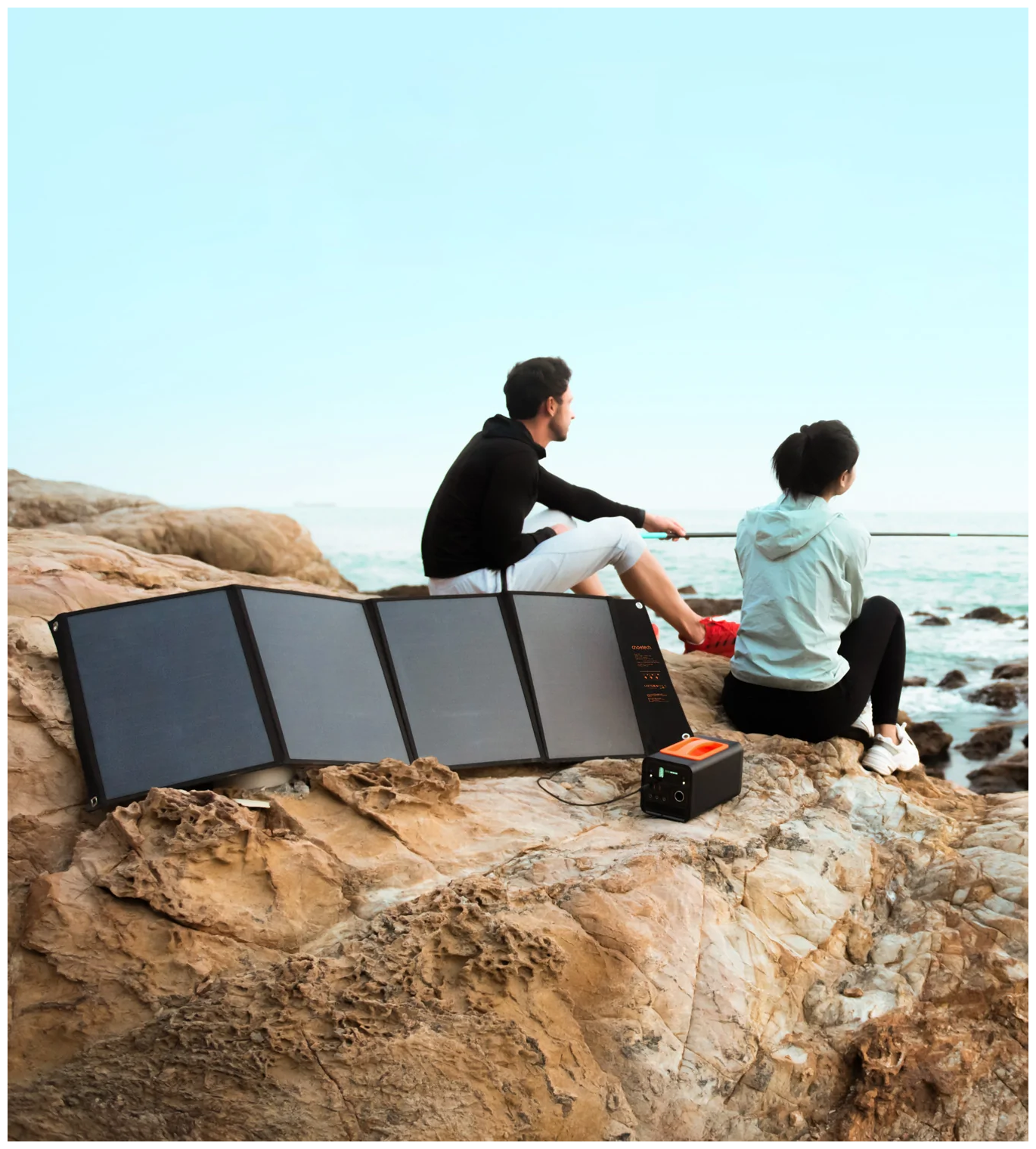 Портативная складная солнечная батарея - панель Choetech 120 Вт solar power (SC008) - фотография № 4