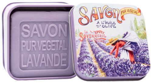 La Savonnerie de Nyons Мыло кусковое La Cueillette de la lavande, 100 г