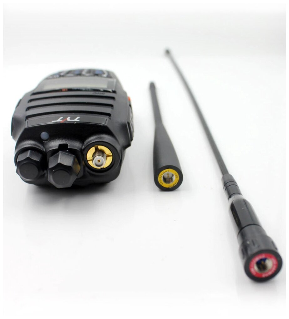 Рация TYT TH-UV8000D Черная / Портативная радиостанция для охоты и рыбалки с аккумулятором на 3600 мА*ч и радиусом 10 км / UHF; VHF; IP56