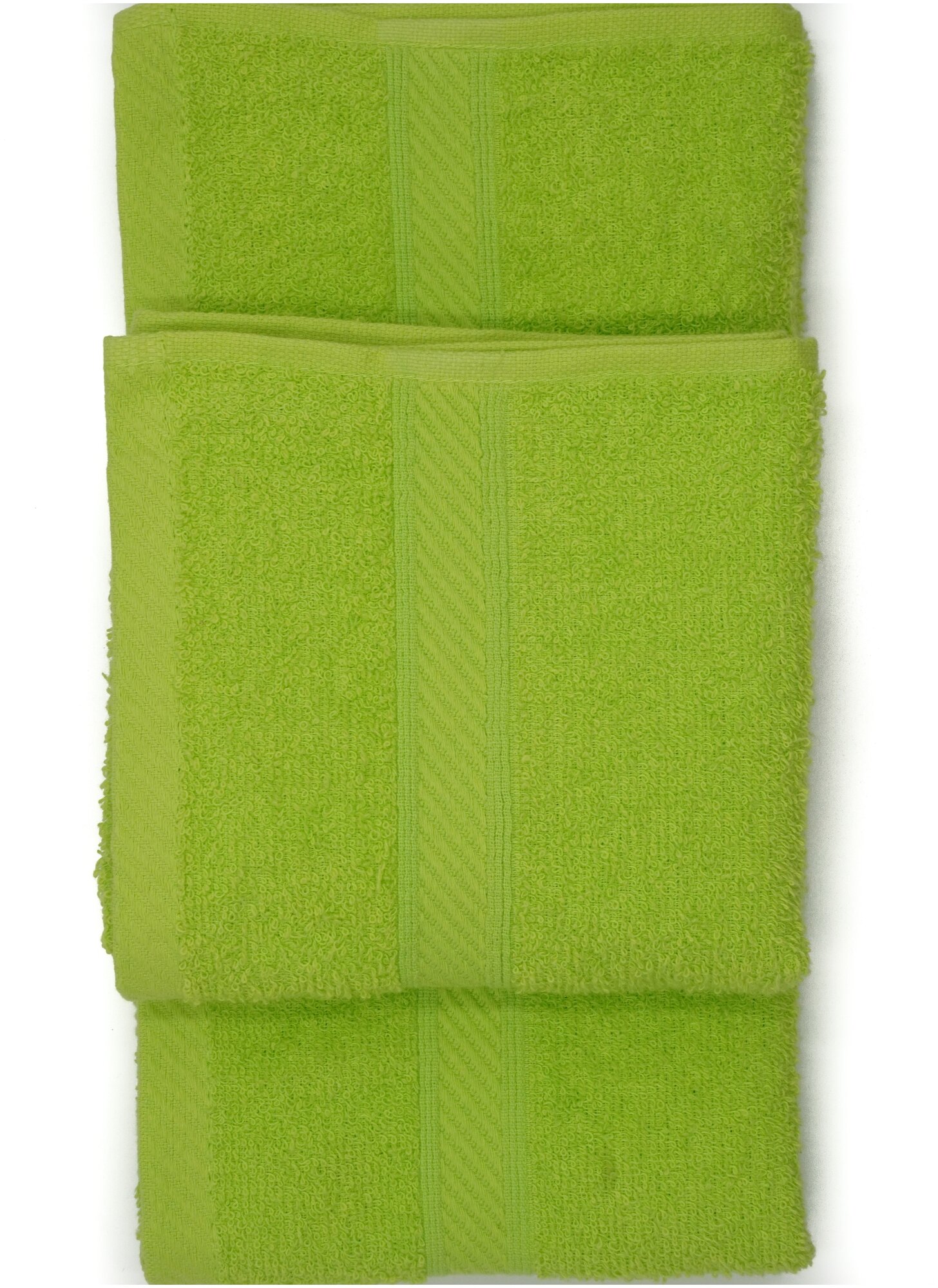 Набор полотенец DreamTEX 30х60 см Версаль зеленый - фотография № 4