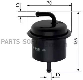 Топливный фильтр Bosch - фото №1