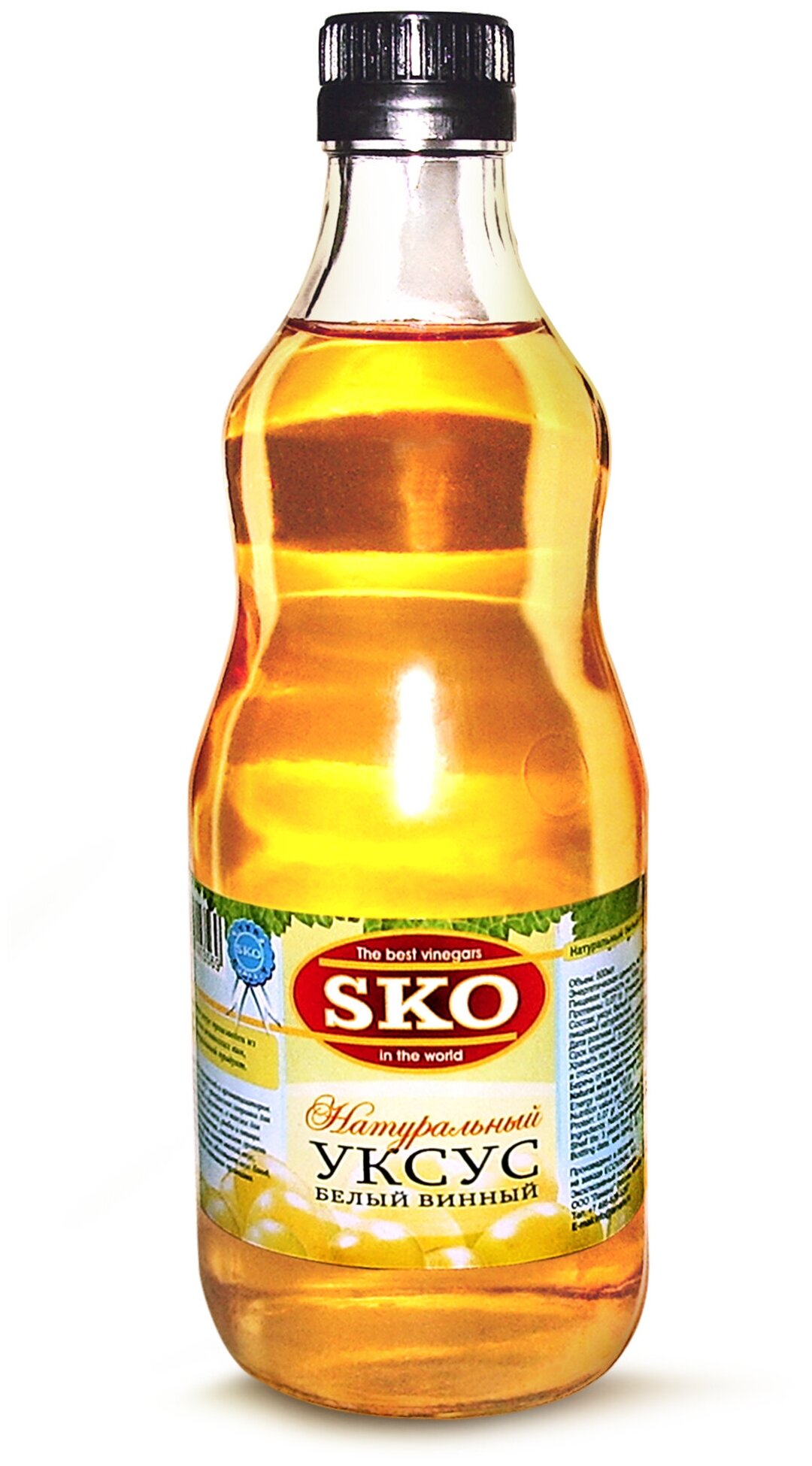 Белый винный уксус SKO 500мл, ст/б Испания