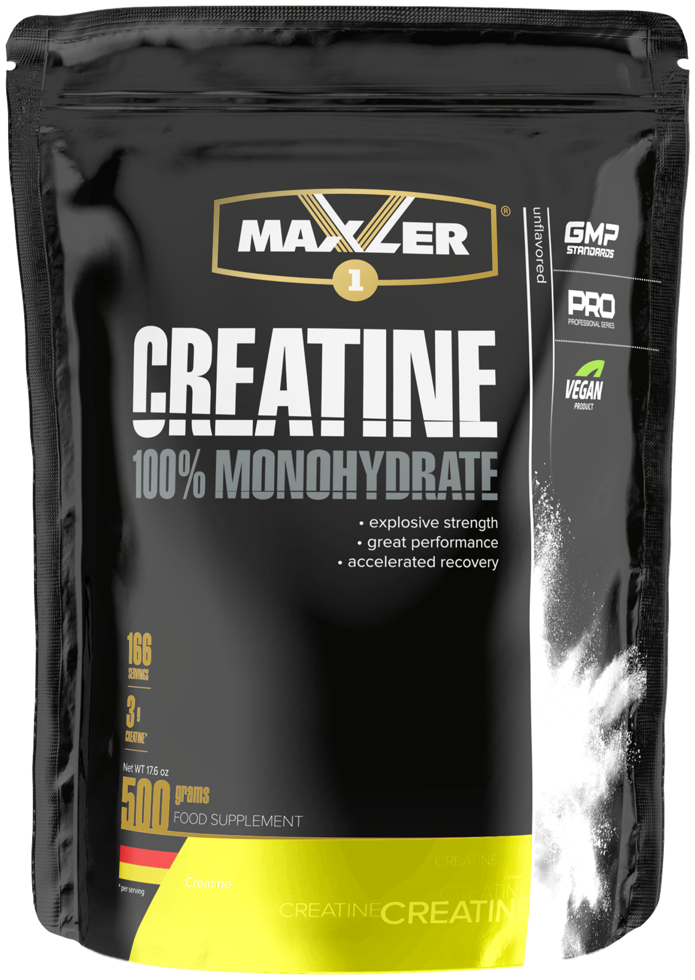 Креатин моногидрат Maxler Creatine 100% Monohydrate, 500 гр.