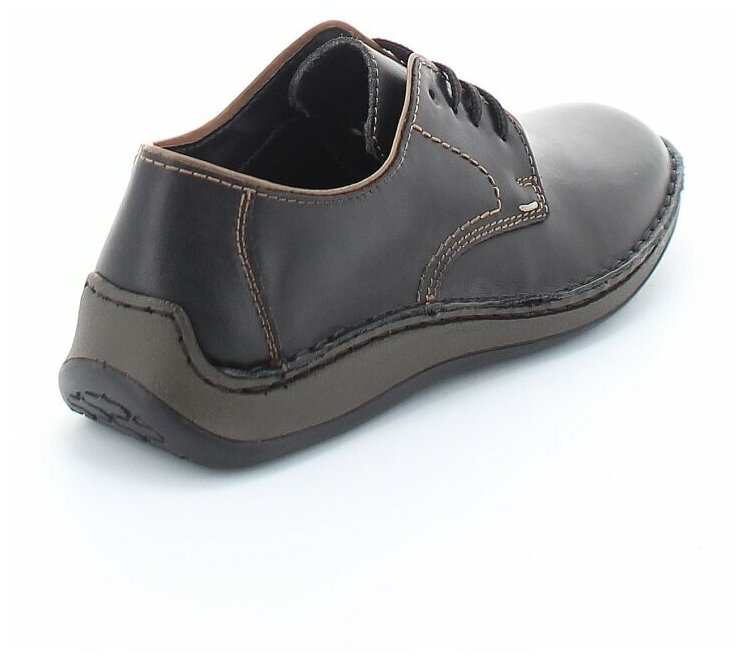 Туфли Rieker, демисезонные, натуральная кожа, размер 41, черный - фотография № 18