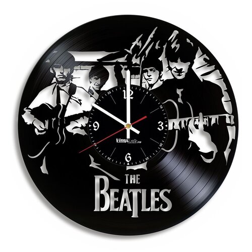 фото Часы из виниловой пластинки (c) vinyllab thе beatles