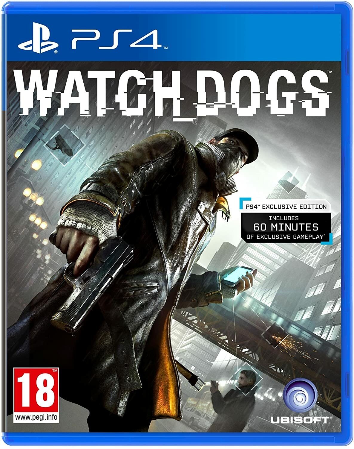 Видеоигра Watch Dogs PS4/PS5 Издание на диске русский язык.