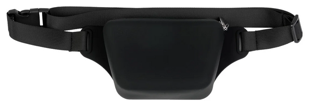 Сумочка на ремне с молнией для лакомств силиконовая New STEFAN, черный, WF70709 - фотография № 6
