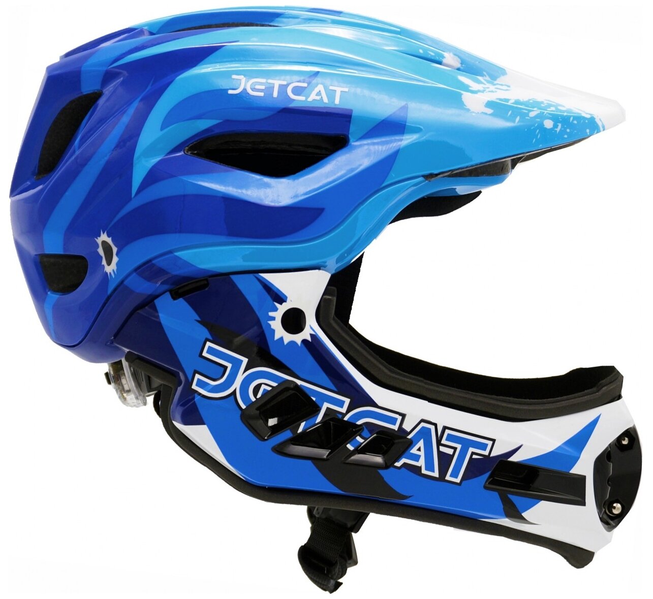  - JETCAT - Raptor SE -  "" (53-58) - Blue / White - FullFace -  -  -  - 