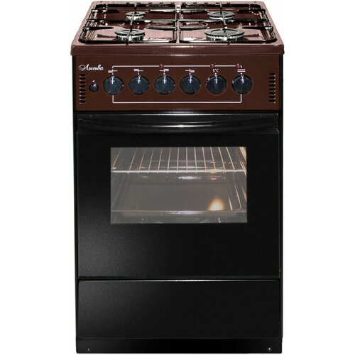 Плита газэл Лысьва ЭГ 401-2у без крышки коричневый 2116400₽