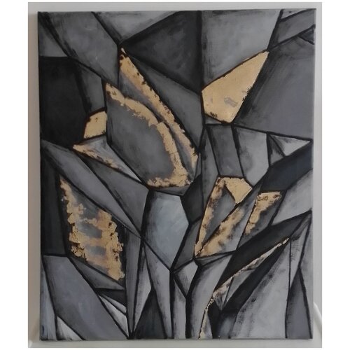 Интерьерная авторская картина акрилом 