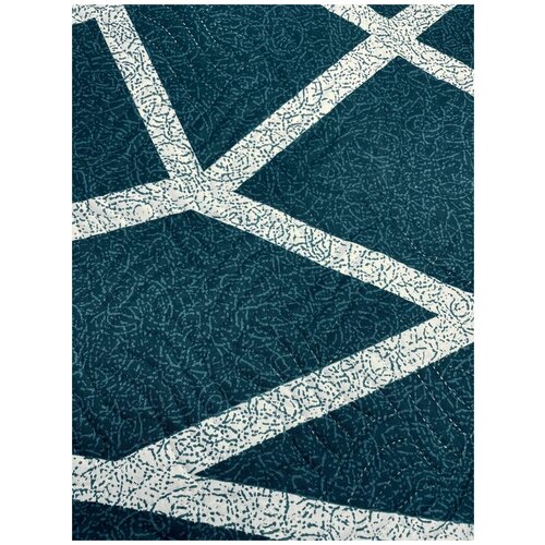 Покрывало на кровать 200х220 евро сатин двустороннее