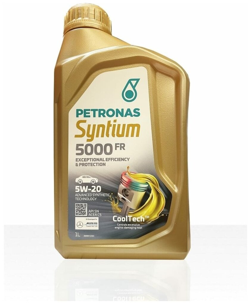 PETRONAS Масло Моторное Petronas Syntium 5000 Fr 5W-20 1L