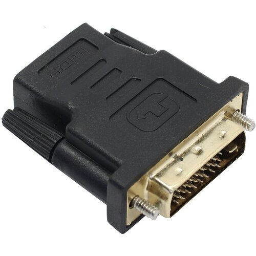 адаптер acd daihf 01b [acd daihf 01b] dvi hdmi golden plated 25m 19f черный 742590 Переходник «B&P» HDMI 19F -> DVI-D 25M