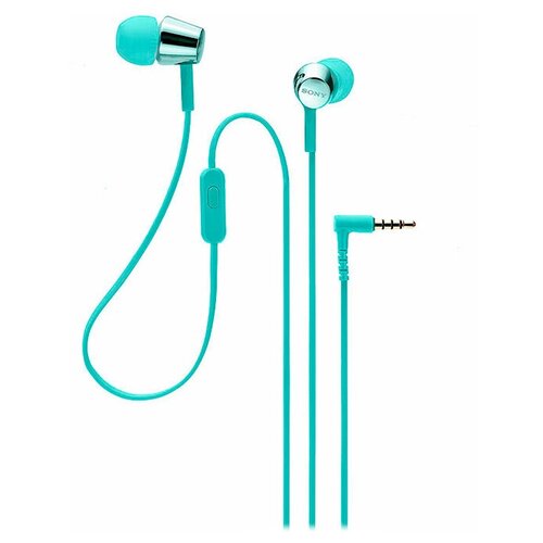 Гарнитура проводная Sony MDR-EX155AP вставные 16 Ом 103дБ кабель 12м Голубой 199900₽