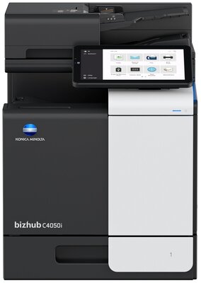 Konica Minolta bizhub C4050i (МФУ, A4, 40 ppm) запуск инженером платно