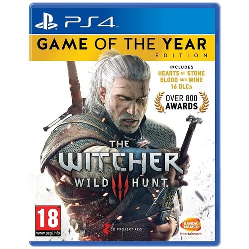 PS4 The Witcher-3 Wild Hunt Game of Year Edition (рус. cубт) ведьмак дикая охота геральт из ривии раскраска картина по номерам на холсте