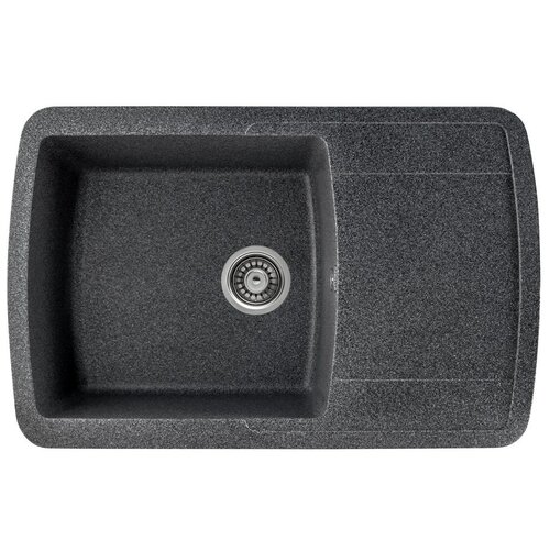 Врезная кухонная мойка 77х49.5см, Gerhans B29, 24 графит
