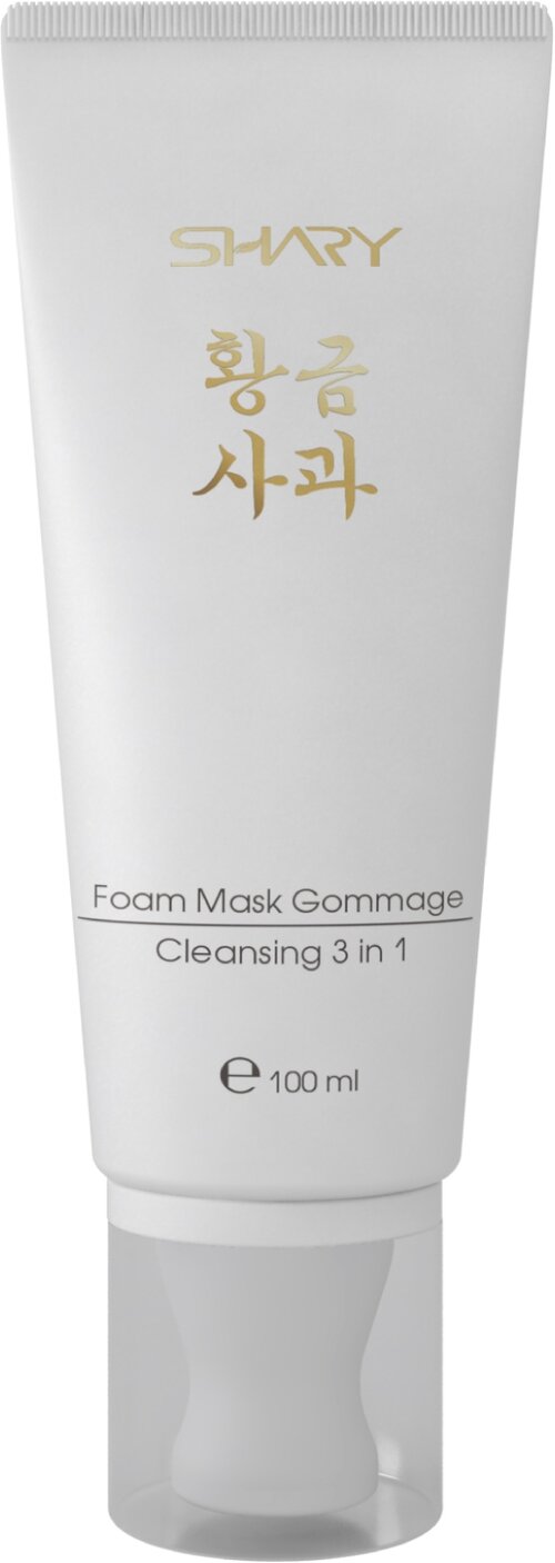 Shary очищающая пенка-маска-гоммаж Cleansing Foam Mask Gommage Walnut 3 in 1, 100 мл, 100 г