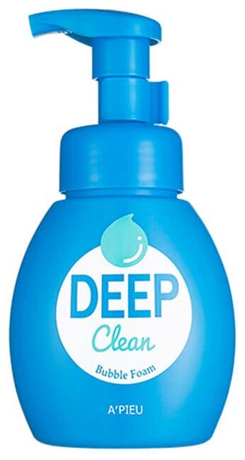 APIEU глубоко очищающая густая пенка для умывания лица Deep Clean, 200 мл, 200 г