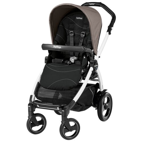 Прогулочная коляска Peg Perego Book 51 S Pop Up Sportivo (шасси White/Black) (Bloom Beige) peg perego шасси для колясок book 51 s titania black icbo1100000