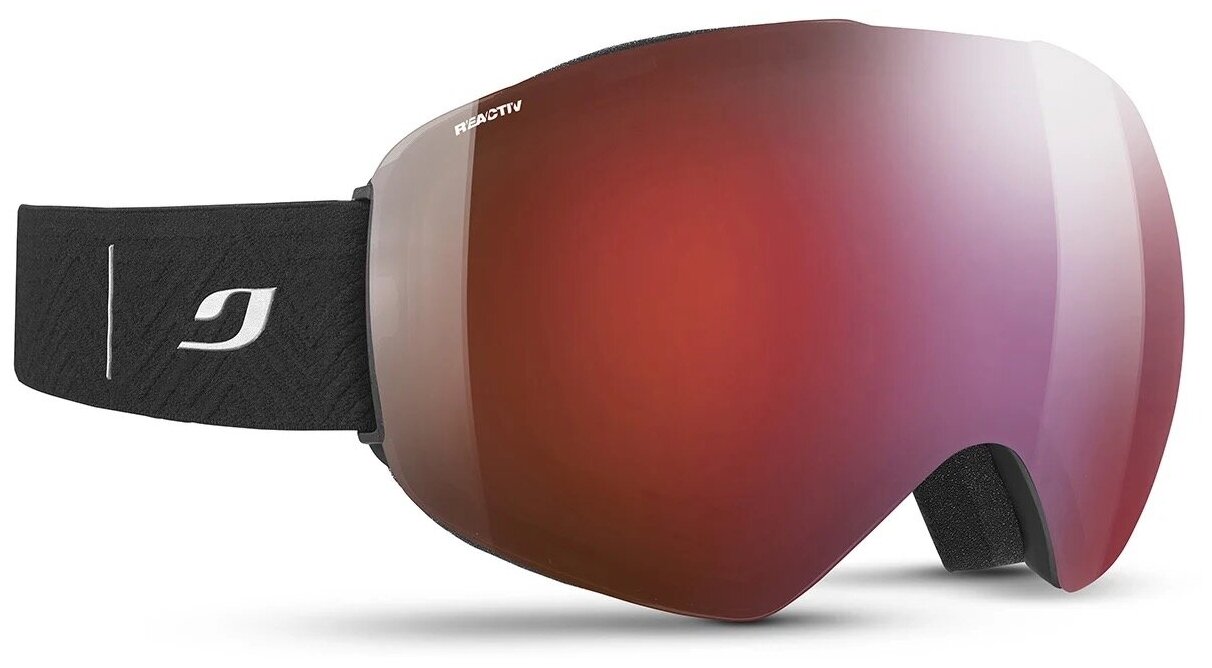 Очки горнолыжные Julbo 2022-23 Skydome Black reflect-Reactiv 0-4 Flash Infrared (INT:XXL)