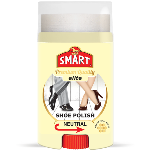 Крем-краска для обуви SMART ELITE SHOE POLISH (60 ml) neutral