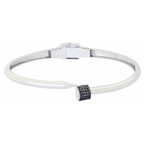 фото Браслет corona, серебро, 925 проба, фианит, длина 17 см.