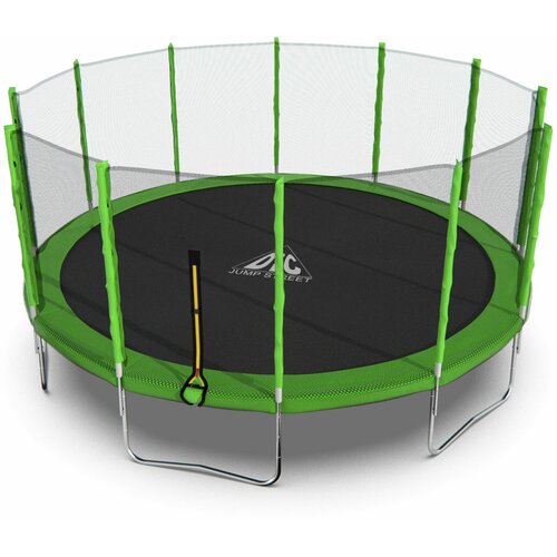 Батут DFC Trampoline Fitness с сеткой 16ft батут dfc trampoline fitness с сеткой 16ft 16ft tr b