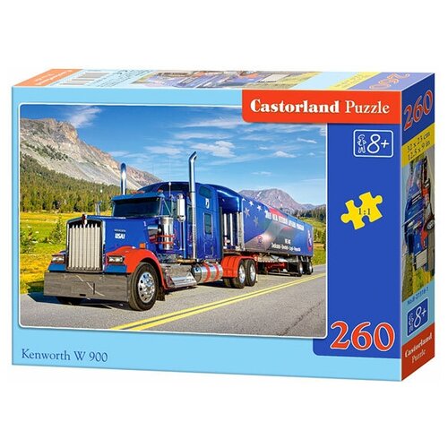 Пазл Castorland Kenworth W 900 (B-27316), 260 дет., 24.5х3.7х17.5 см, мультиколор