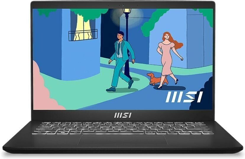 Ноутбук MSI Modern 14 C5M-010XRU Free DOS black (9S7-14JK12-010)