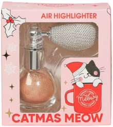 Beauty Fox Мерцающий хайлайтер с помпой Catmas Meow, золотистый