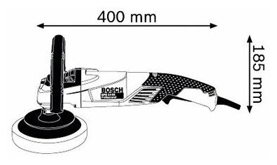 Полировальная машина BOSCH GPO 14 CE, 1400 Вт