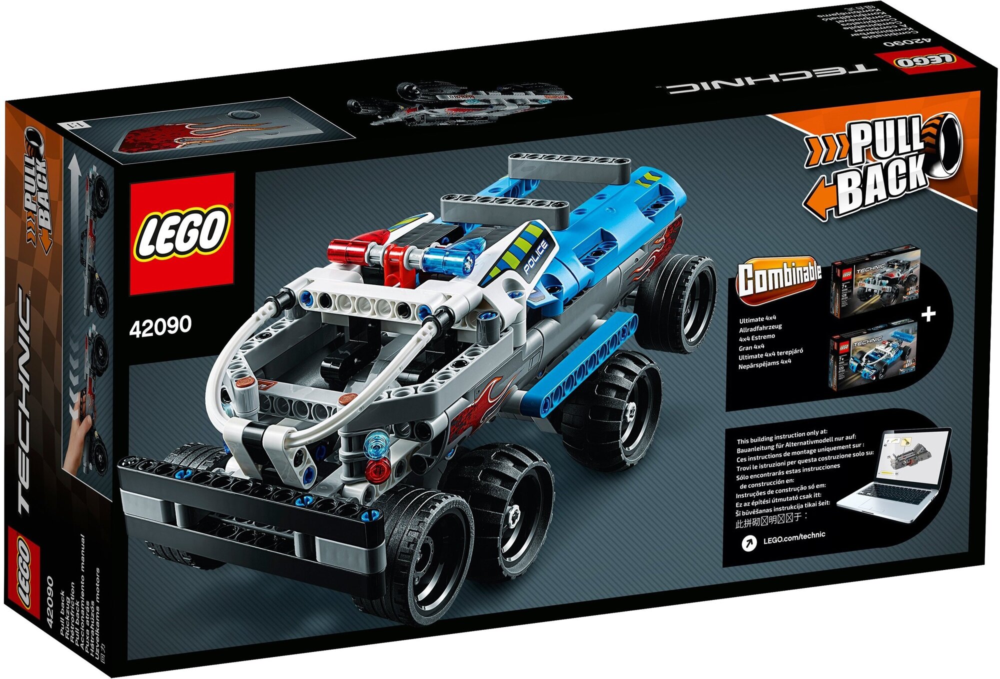 Lego Technic 42090 Машина для побега Конструктор - фото №6