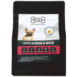 Сухой корм для собак Gina гипоаллергенный для собак страдающих кожными заболеваниями и проблемами пищеварения Dog Lamb & Rice 7,5 кг - изображение