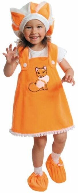 Маскарадные костюмы для детей "Лисичка", размер 26