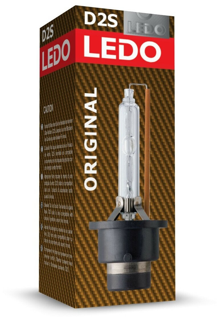 Лампа автомобильная ксеноновая LEDO Original 85122LXO D2S 4300К 35W PK32d-2