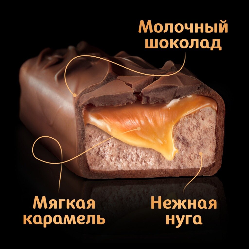 Шоколадные конфеты Mars minis с карамелью и нугой, пакет 182 г — фото 1