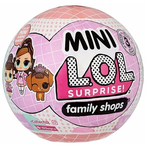 Кукла LOL Mini Family Лол Мини Семья 3 серия 588467 lol surprise мини семья mini family
